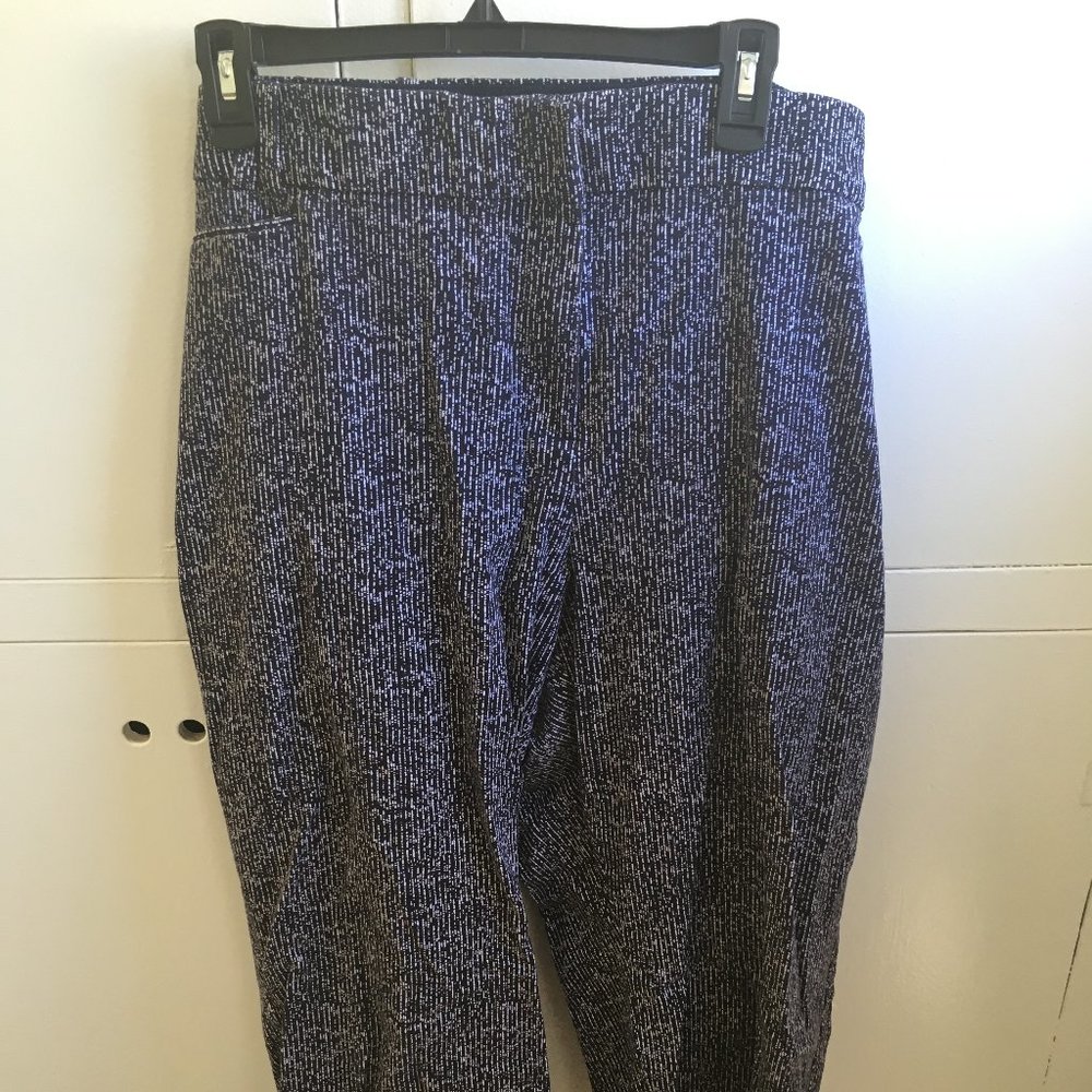 Lane Bryant The Allie Black & White Crop Pants